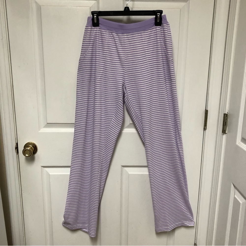 Carole Hochman Striped Lounging Pajamas - Picture 10 of 15